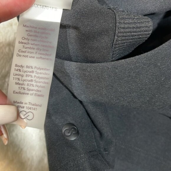 CALIA Women's LustraLux Cross Back Crop Top - Picture 9 of 11